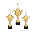 Custom Zink Alloy Gold Plated Championship Trophy